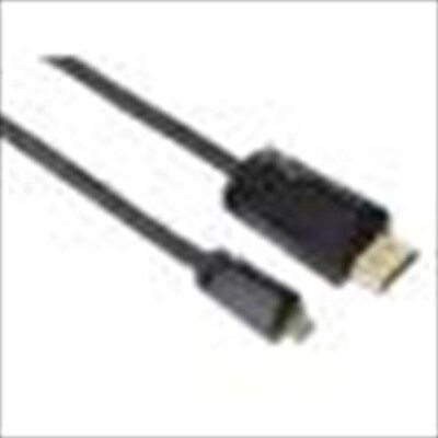 HAMA - 7122120 - CAVO HDMI M/HDMI-D M, 1,5 M, HSWE,ORO,3S-NERO