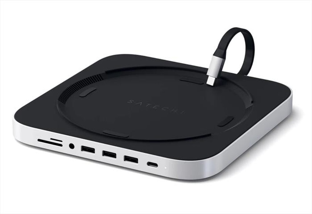 "BELKIN - SUPPORTO CON HUB IN ALLUMINIO PER MAC MINI-argento"