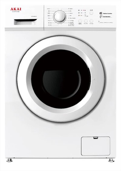 AKAI - Lavatrice slim AQUA6044S 6 Kg Classe E
