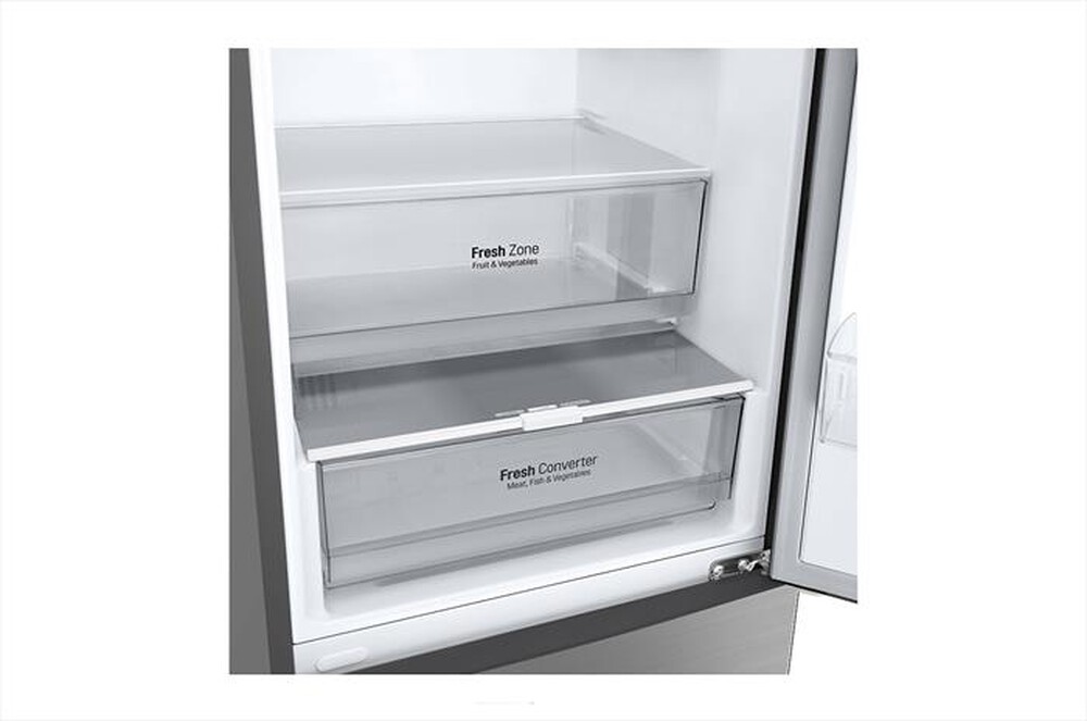 "LG - Frigorifero combinato GBP62PZNBC Classe B-Inox Premium"