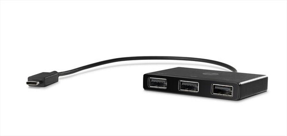 "HP - USB-C TO USB-A HUB-Nero"