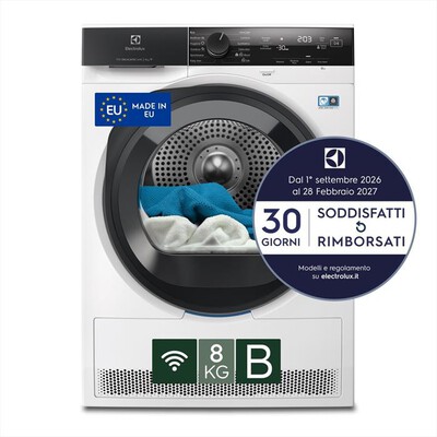 ELECTROLUX - Asciugatrice EW7H48GY 8Kg Classe B-Bianco