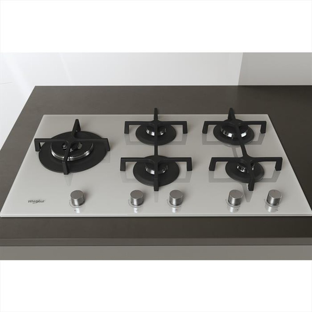 Immagine del prodotto WHIRLPOOL - Piano cottura a gas ELEMENTS GOA 9523/WH 86cm-Bianco