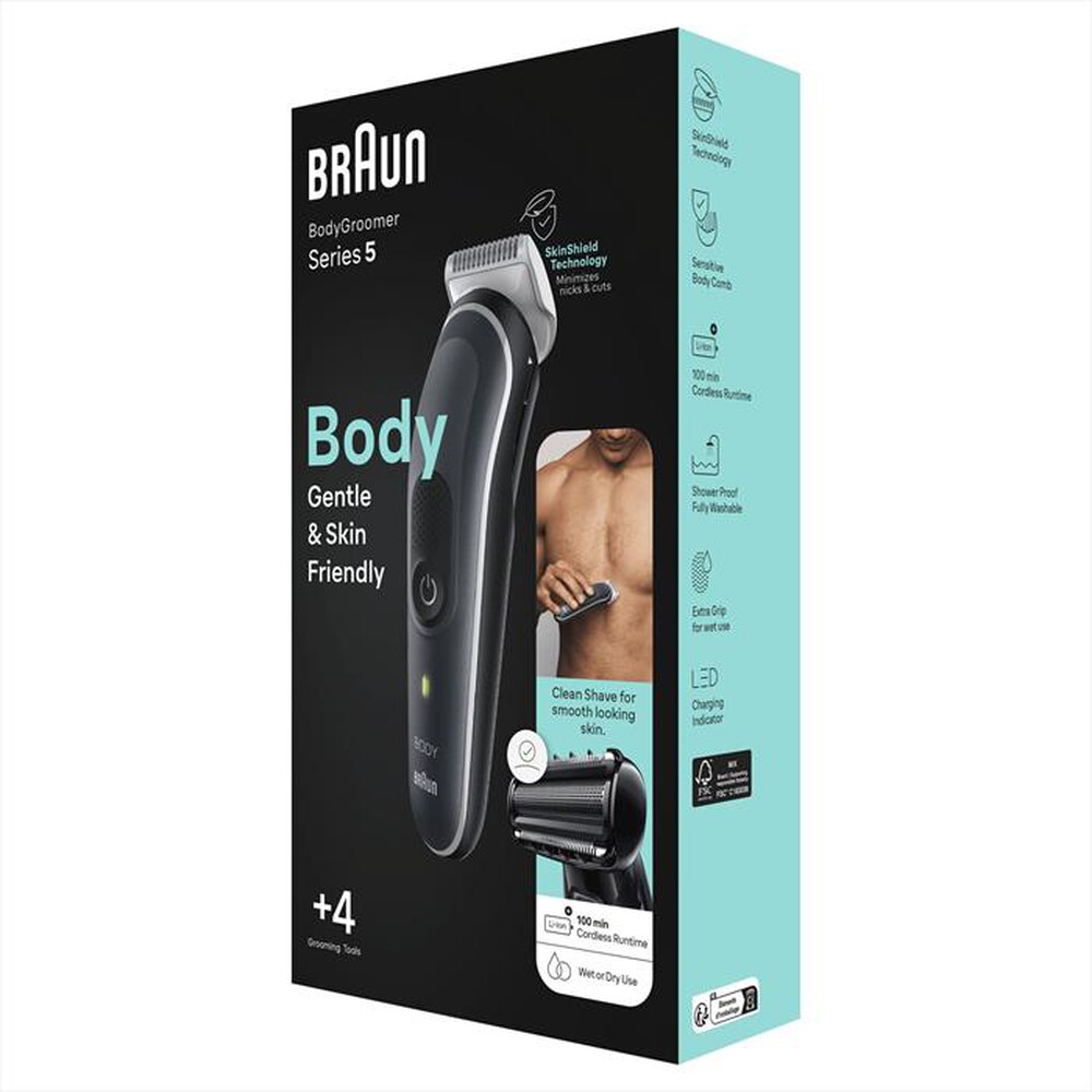 Immagine del prodotto BRAUN - Rasoio CORPOSERIES 5 5360-Nero
