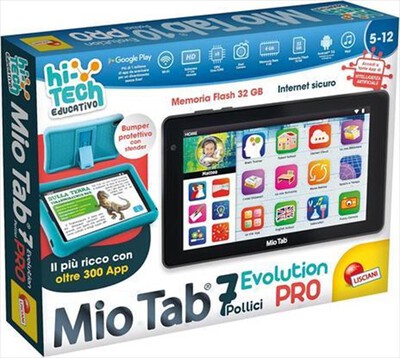 LISCIANI GIOCHI - Tablet educativo MIO TAB EVOL.7-Multicolore