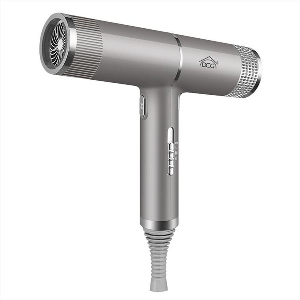 "DCG ELTRONIC - Asciugacapelli HTVD7000-bianco/grigio"