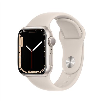 APPLE - Apple Watch Series 7 GPS 41mm Alluminio-Cinturino Sport Galassia
