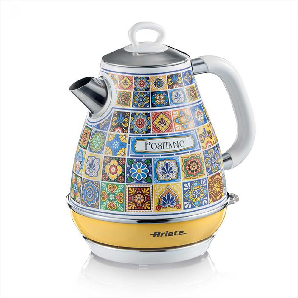 "ARIETE - 2869/0P Bollitore elettrico Positano-Multicolour,Yellow"