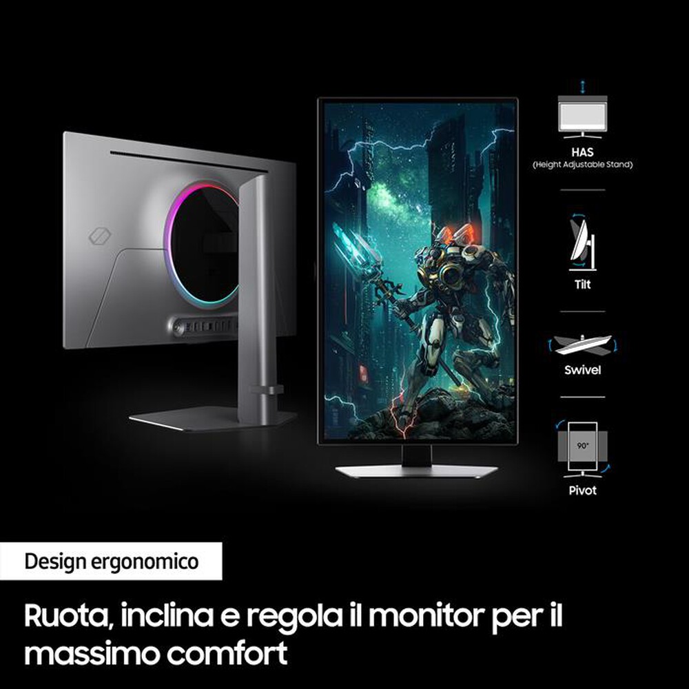 Immagine del prodotto SAMSUNG - Monitor OLED 27" GAMING G6 QHD FLAT