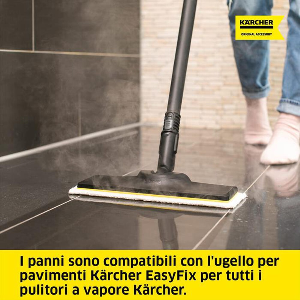 "KARCHER - PANNI IN MICROFIBRA CF.2 PZ-Bianco"