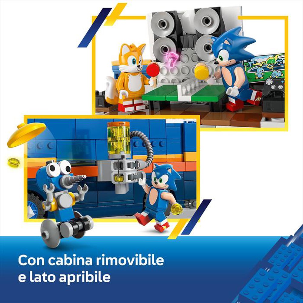 Immagine del prodotto LEGO - SONIC Camion di comando Team SONIC 77006
