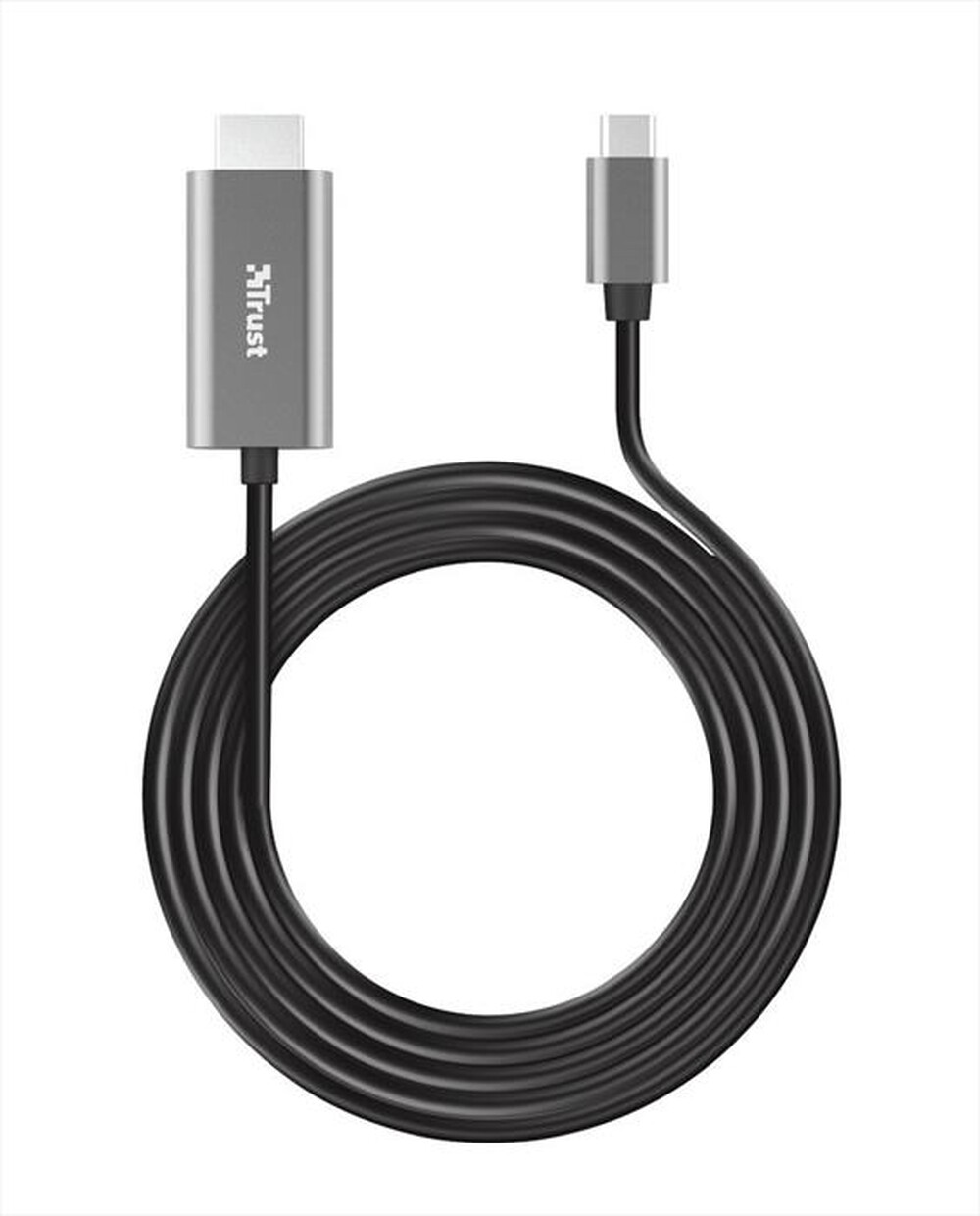 "TRUST - CALYX USB-C TO HDMI CABLE-Black/Grey"