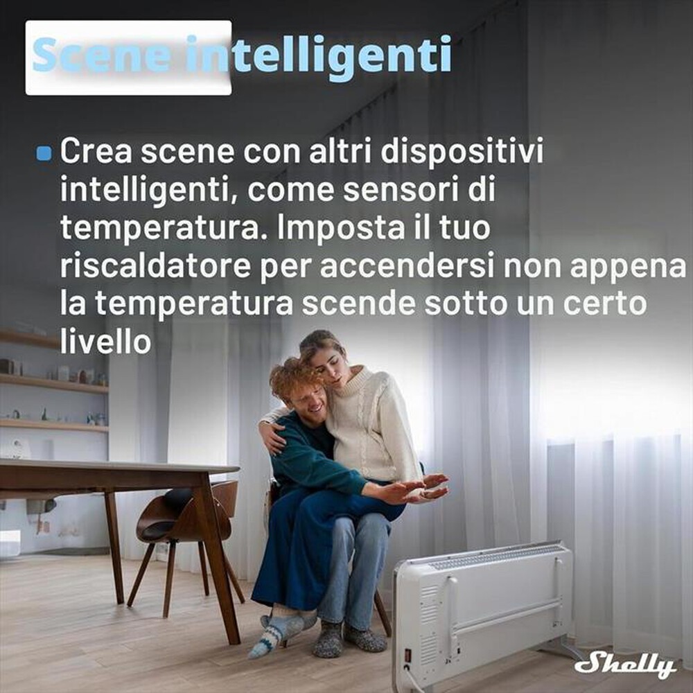Immagine del prodotto SHELLY - Presa intelligente Wi-Fi-Nero