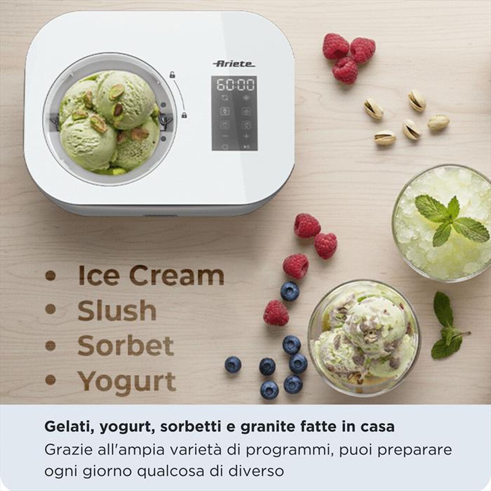 Immagine del prodotto ARIETE - Gelatiera con compressore 644 GRAN GELATO 4IN1-Acciaio inox