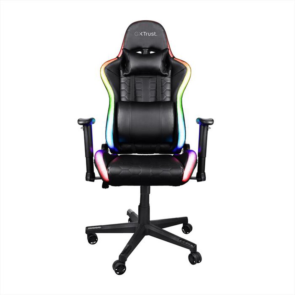 Immagine del prodotto TRUST - GXT716 RIZZA RGB LED CHAIR-Black/ LED multicolor