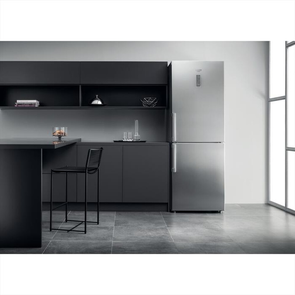 "HOTPOINT ARISTON - Frigorifero combinato HA70BE 72 X Classe E"