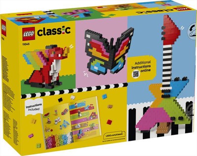 LEGO - CLASSIC Mattoncini colorati creativi - 11045
