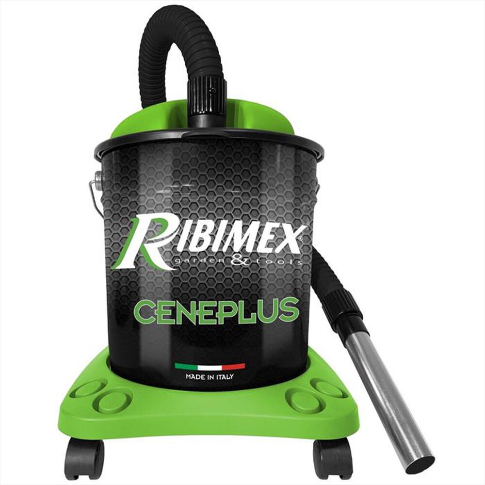 "RIBIMEX - Aspirapolvere a bidone CENEPLUS-Nero/Verde"