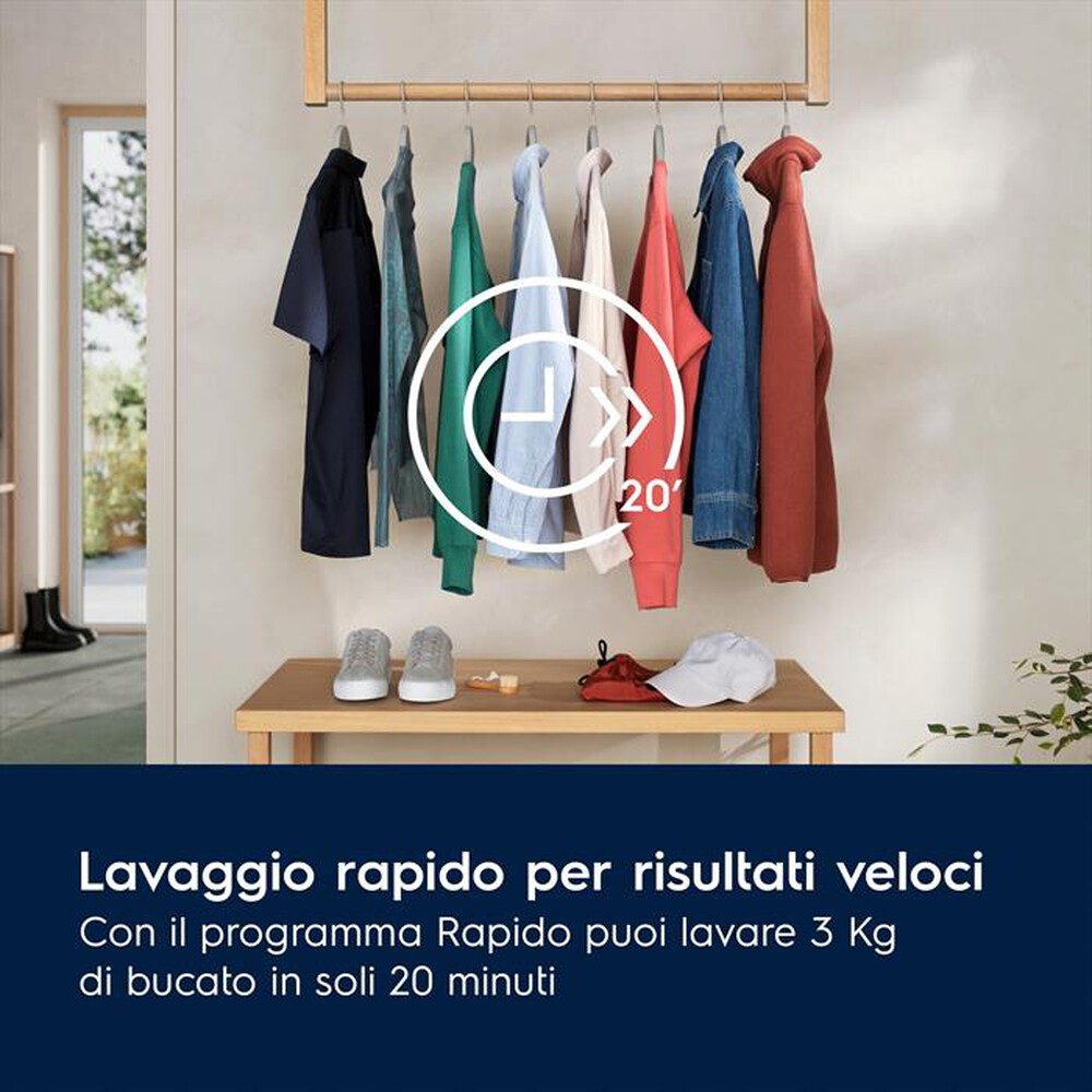 Immagine del prodotto ELECTROLUX - Lavatrice EW6F310V 10 Kg Classe A-Bianco