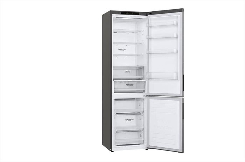 "LG - Frigorifero combinato GBP62PZNBC Classe B-Inox Premium"