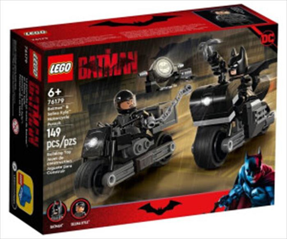 "LEGO - SUPERHEROES INSEGUIMENTO SULLA MOTO DI BAT  -76179"