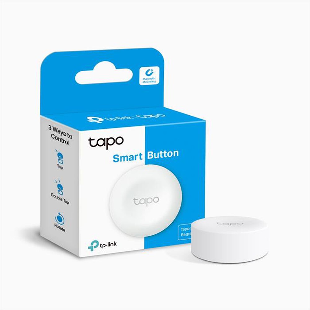 "TP-LINK - TAPO S200B SMART BUTTON, TAPO IOT HUB REQUIRED"