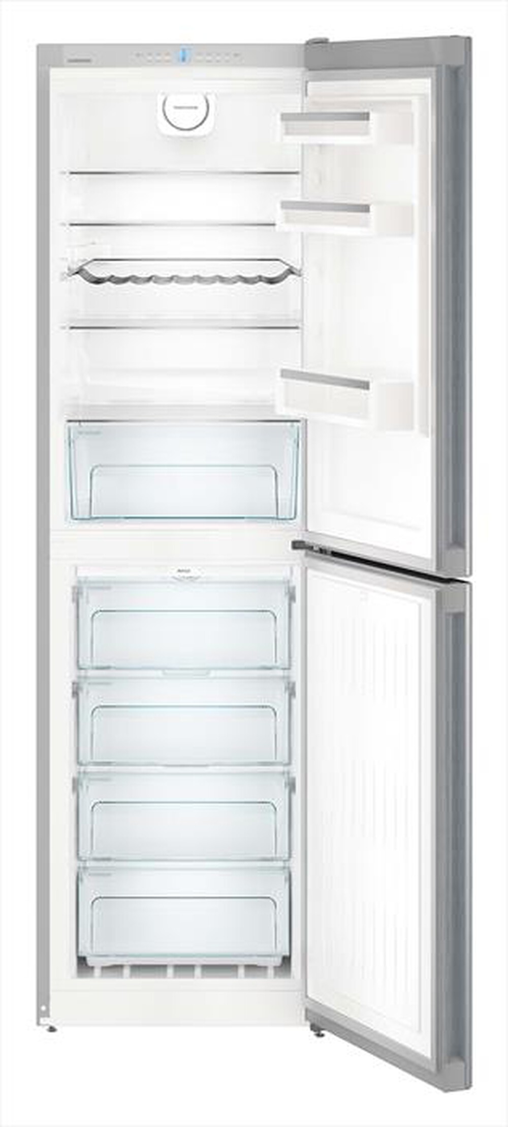 Immagine del prodotto LIEBHERR - Frigorifero combinato CNEL 4713-23 Classe E 362lt-Acciaio