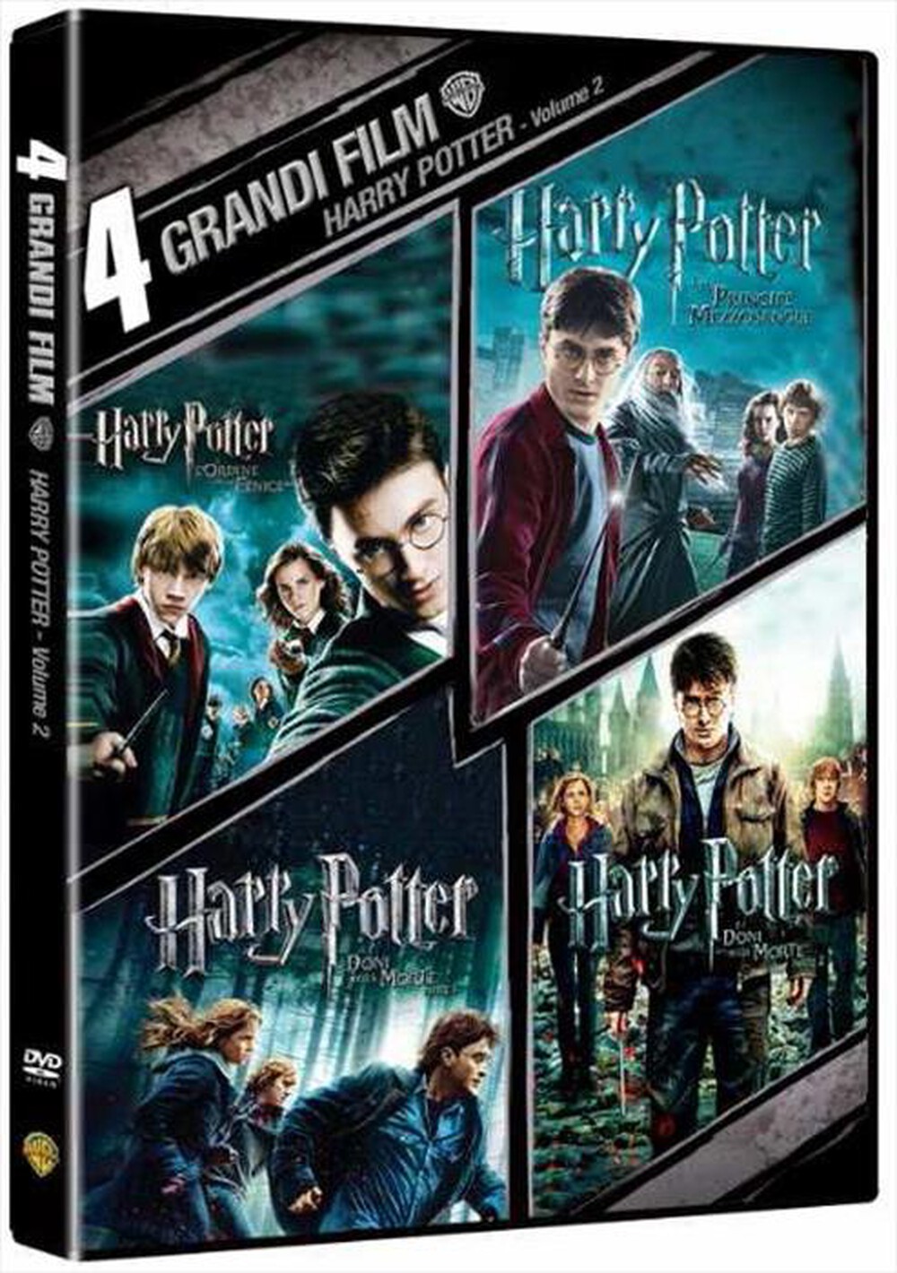 "WARNER HOME VIDEO - Harry Potter - 4 Grandi Film #02 (4 Dvd)"