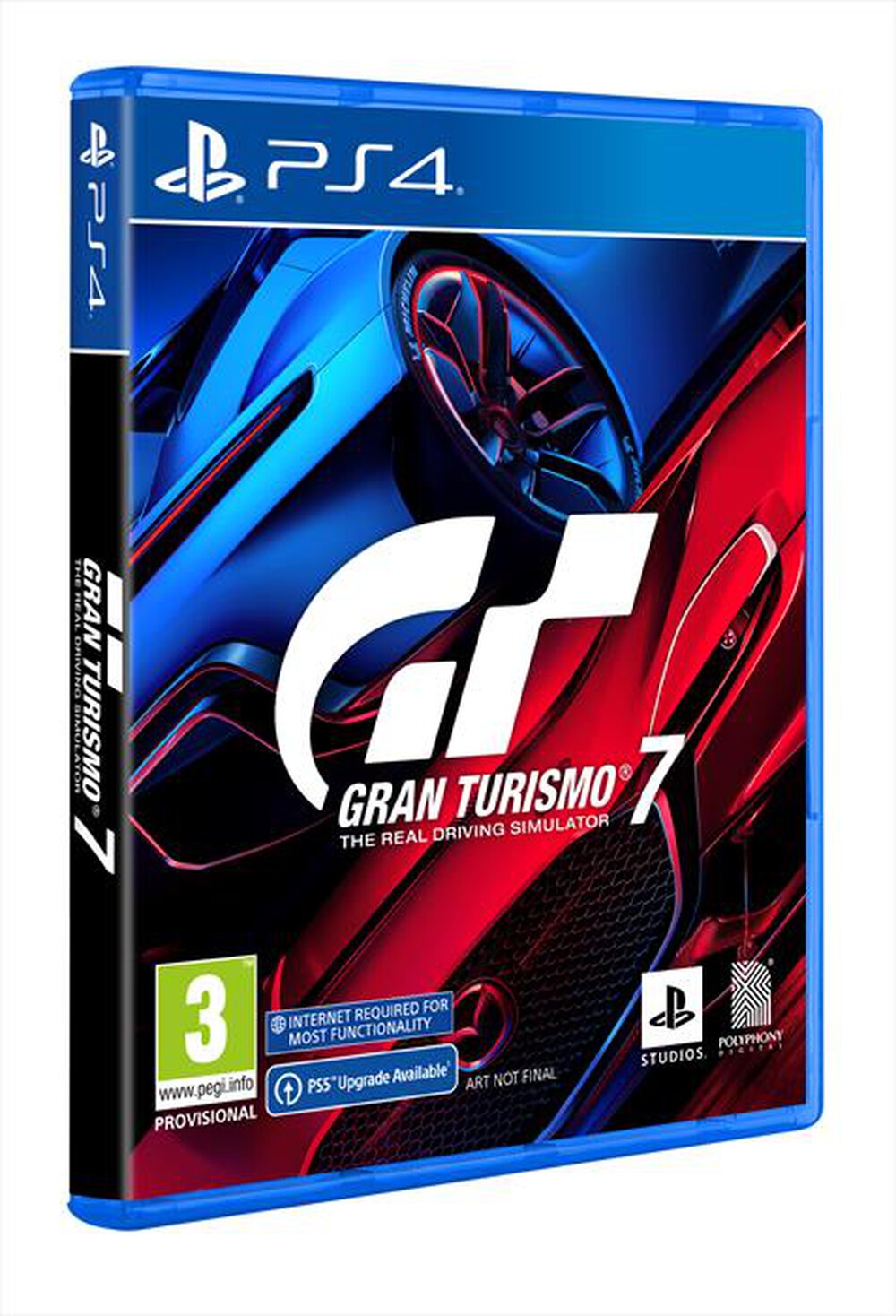 "SONY COMPUTER - GRAN TURISMO 7 STANDARD ED. PS4"