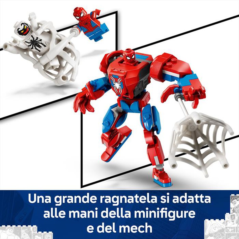 Immagine del prodotto LEGO - SUPER HEROES Mech SpiderMan contro AntiVenom 76308