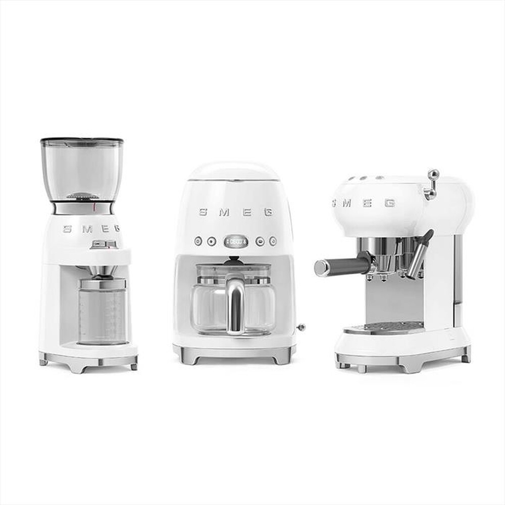 "SMEG - Macchina da Caffè Filtro 50's Style – DCF02WHEU-bianco"