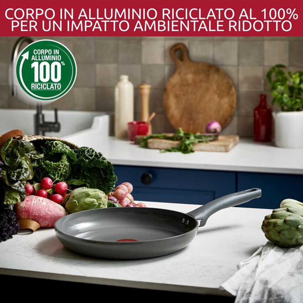 "LAGOSTINA - Casseruola bassa 2 maniglie cm  26 010274031726-Grigio"