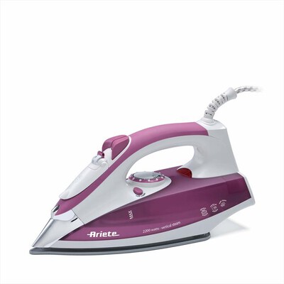 ARIETE - 6215 Steam Iron 2200W-Bianco/Fucsia