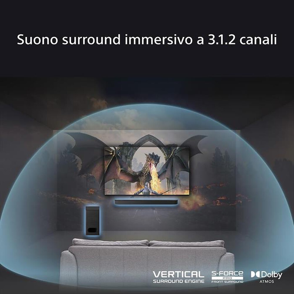 Immagine del prodotto SONY - BRAVIA Theatre Bar 6 HTBD60.CEL-Nero