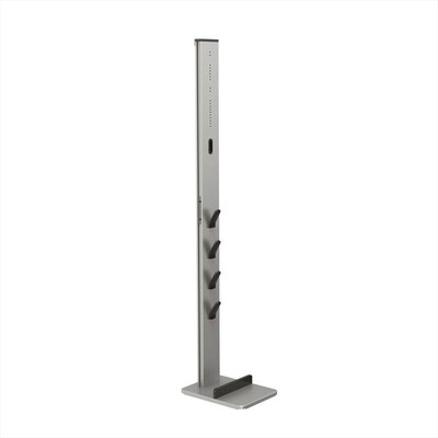 XAVAX - Colonna organizer accessori scopa elettrica-SILVER