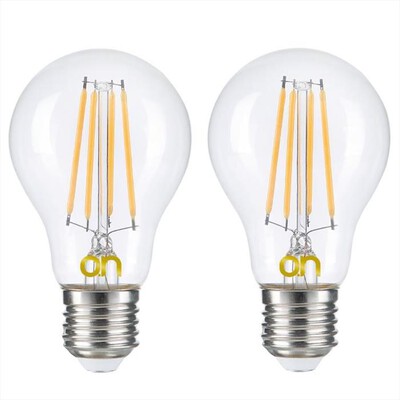 ONLIGHT - HEYBULB - KIT 2 LAMPADINE SMART WI-FI LED FILAMENT-Trasparenti