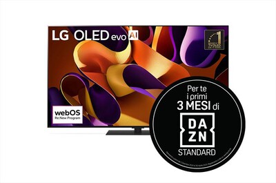 LG - Smart TV OLED evo 4K 55" Serie G4S OLED55G46LS-Argento