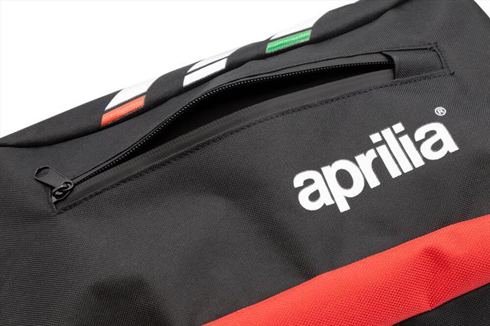 Immagine del prodotto APRILIA - Borsa porta oggetti per monopattini elettrici-Bianco/Rosso/Azzurro