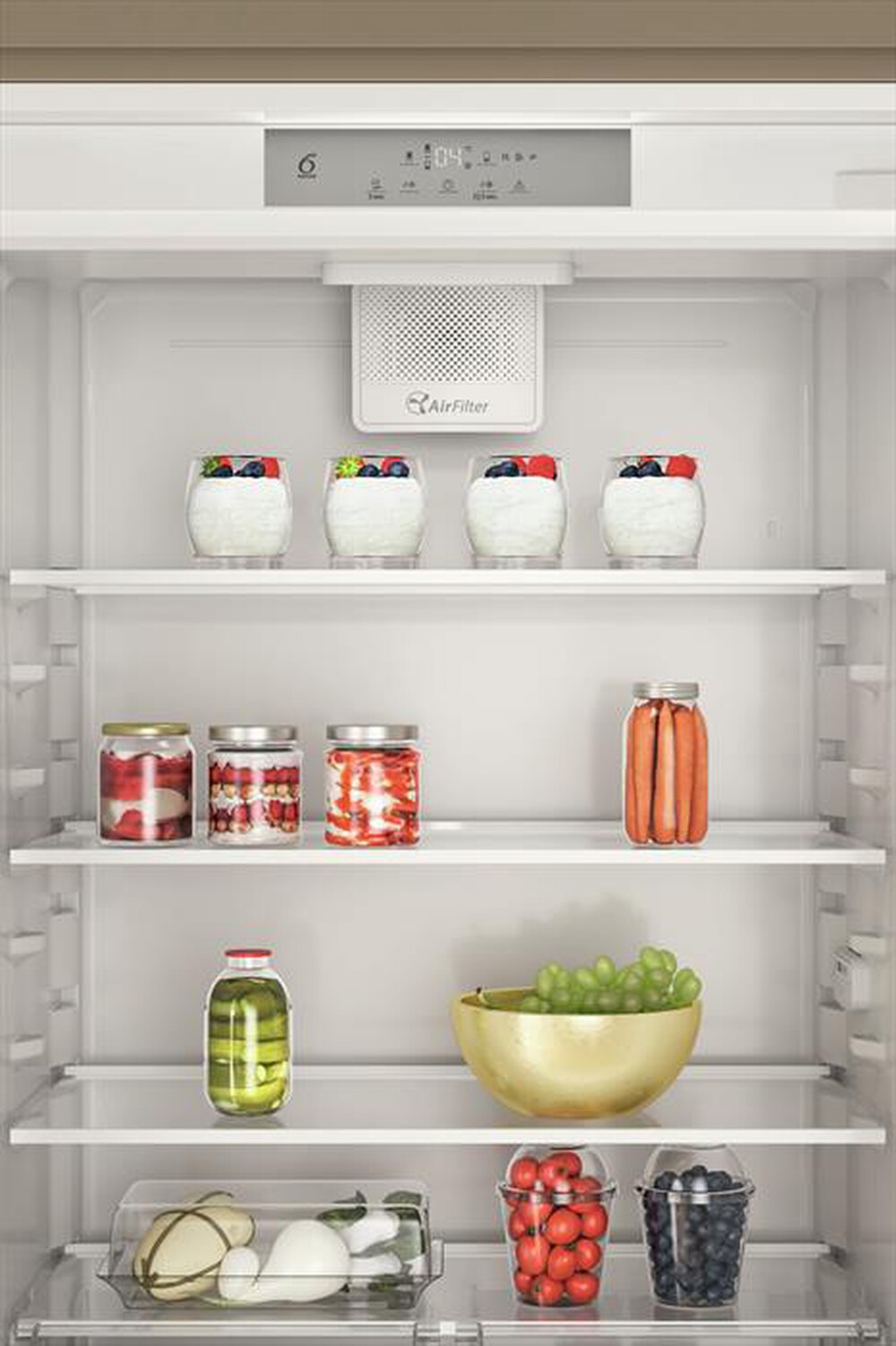"WHIRLPOOL - Frigorifero combinato SP40 810 2 Classe E 400 lt-Bianco"