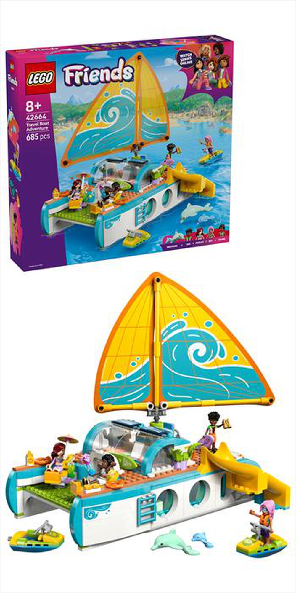 "LEGO - FRIENDS Avventura sul catamarano - 42664"