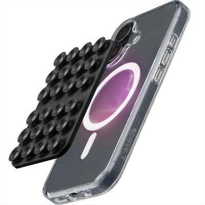 CELLULARLINE - Supporto universale con ventosa BUBBLE MAG MAGSAFE-Nero