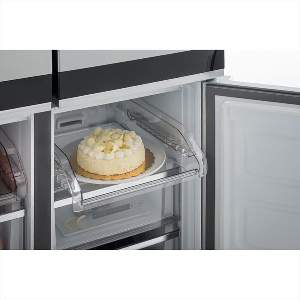 "WHIRLPOOL - Frigorifero 3 e più porte WQ9 B1L Classe F 677lt-Acciaio inossidabile"