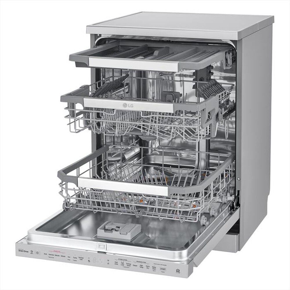 "LG - Lavastoviglie DF425HSS Classe D 14 coperti-Noble Steel"
