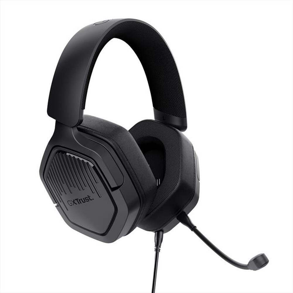 "TRUST - Cuffie gaming multipiattaforma GXT492 CARUS-Black"