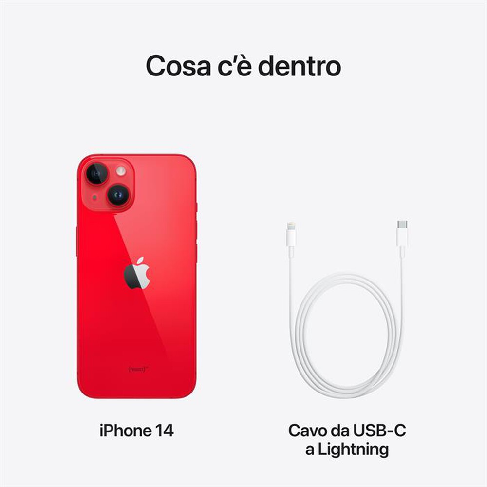 Immagine del prodotto APPLE - iPhone 14 128GB-(PRODUCT)RED