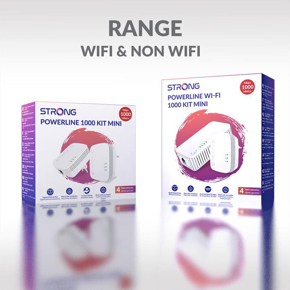 Immagine del prodotto STRONG - Powerline due pezzi POWERLWF1000DUOMINI-bianco