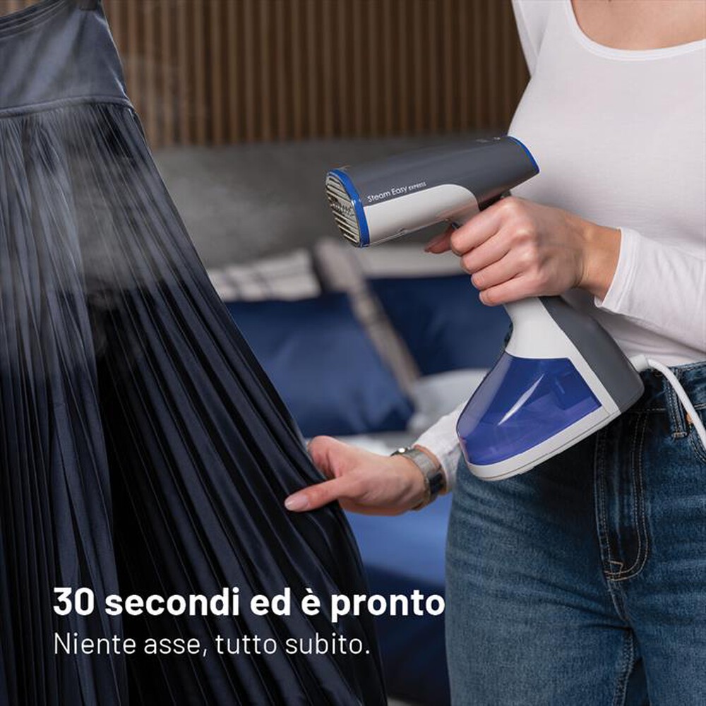Immagine del prodotto IMETEC - Ferro da stiro verticale STEAM EASY EXPRESS-Bianco, grigio, blu