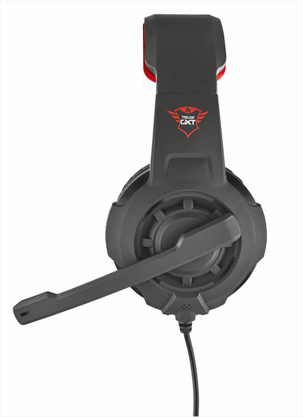 "TRUST - GXT784 GAME HDST & MSE-Black/Red"