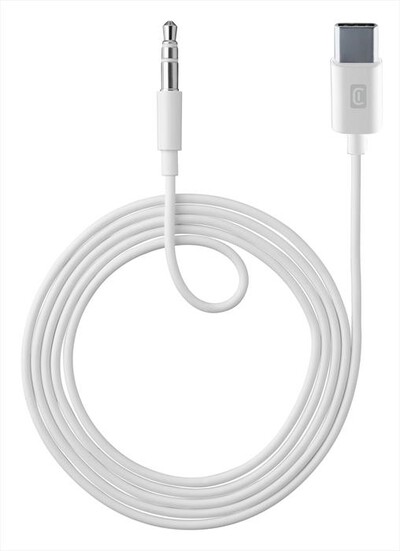 CELLULARLINE - AUXMUSICABLETYPECW-Bianco