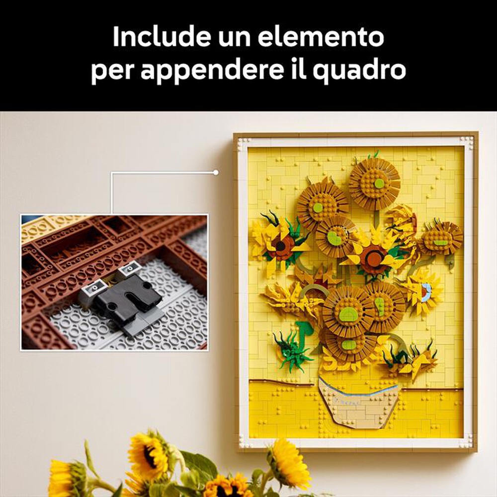"LEGO - VINCENT VAN GOGH  GIRASOLI 31215-,"